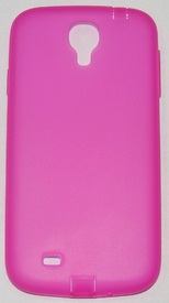 Силиконов мек гръб с тапички за Samsung Galaxy S4 i9500 розов