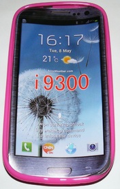 Силиконов мек гръб за Samsung I9300 Galaxy S3 розов