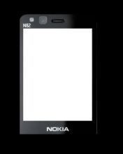 Стъкло Nokia N82 черно - ново