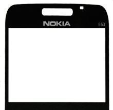 Стъкло Nokia E63 черно - ново