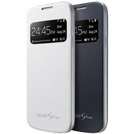 Калъф за Samsung Galaxy S4 mini i9190 / i9192 / i9195 S-View Cover Бял