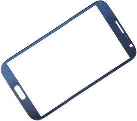 Стъкло за Samsung Galaxy Note2 N7100 син