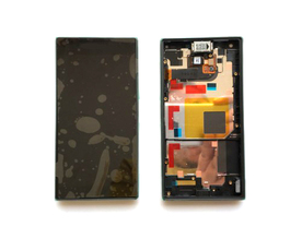 LCD Дисплей + Тъч скрийн + Рамка за SONY Xperia Z5 Compact Mini E5803  Графит