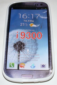 Силиконов мек гръб за Samsung I9300 Galaxy S3 Бял