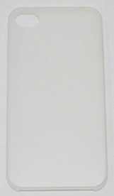 Силиконов мек гръб за Apple iPhone 4 / 4S бял