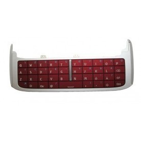 Клавиатура за Nokia E75 червена вътрешна - нова
