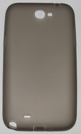 Силиконов мек гръб с тапички за Samsung Galaxy Note 2 N7100черен
