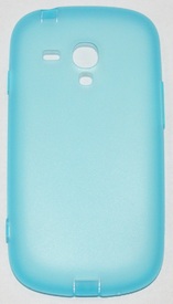 Силиконов мек гръб с тапички за Samsung Galaxy S3 mini i8190 син