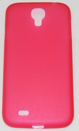 Силиконов мек гръб за Samsung Galaxy S4  I9500 червен