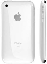 Заден капак iPhone 3G 16GB бял + лайсна - нов 