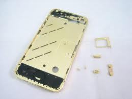 Среда за iPhone 4 златна