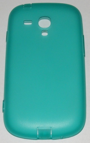 Силиконов мек гръб с тапички за Samsung Galaxy S3 mini i8190 зелен
