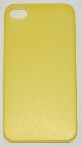 Силиконов мек гръб за Apple iPhone 5 / 5S жълт
