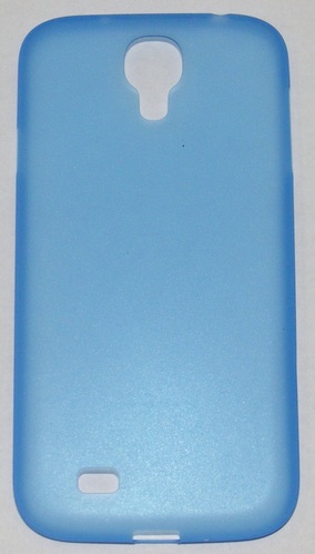 Силиконов мек гръб за Samsung Galaxy S4  I9500 син