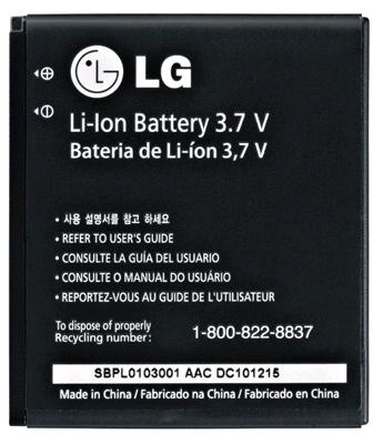 Оригинална батерия LG P990 Optimus 2x 