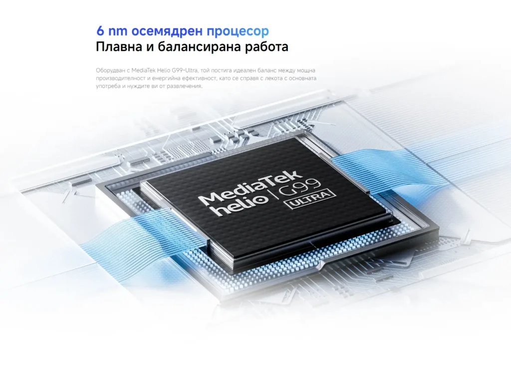 MediaTek Helio G99 Ultra – 6nm осемядрен процесор в Xiaomi Redmi Note 14.