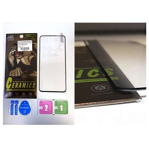 3D Full Glue Glass Honor Magic6 Lite (без дупка) за цял екран - Черна рамка (4-E2)