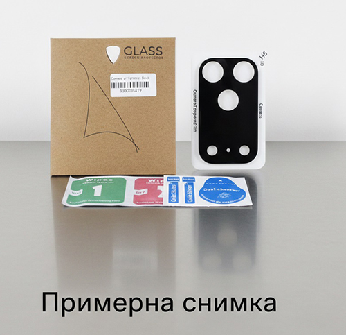 3D Протектор за задна камера Honor 400 Smart - Черна рамка (5-E19)