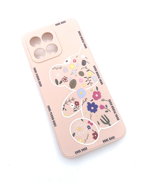Bear Кейс Tpu Honor 70 Lite (2023) - Розов  (S10-B1)