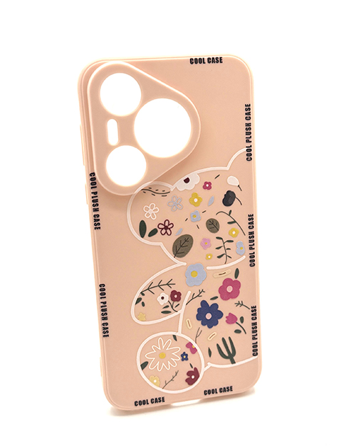 Bear Кейс Tpu Huawei Pura 70 Pro - Розов (S10-B1)