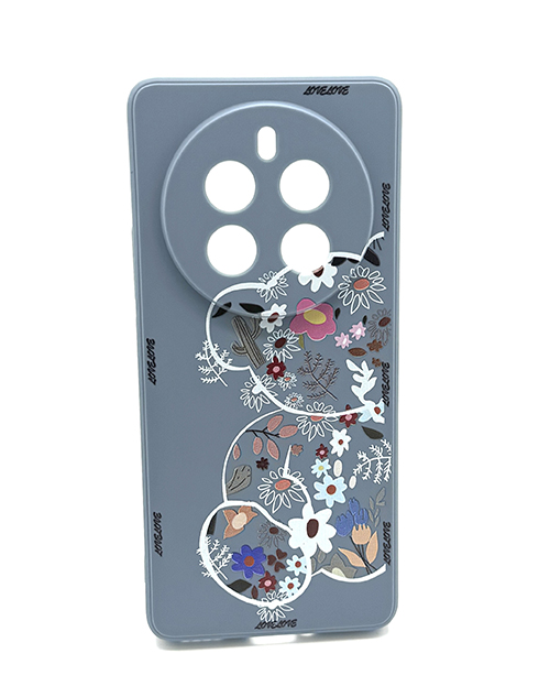Калъф за Realme 12 Pro+ – TPU Bear (син)