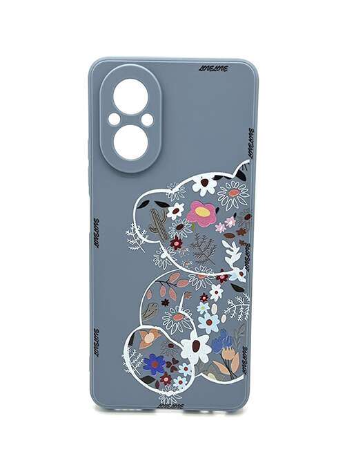 Калъф за Realme C67 4G – TPU Bear (син)