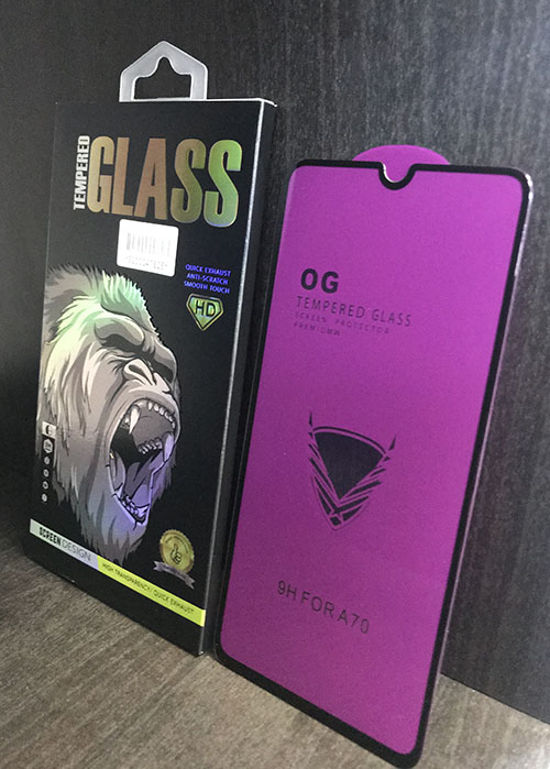 Beast OG Стъклен Протектор Full Glue  Motorola Moto G8 Plus / за цял екран - Черна рамка (S25-F4)