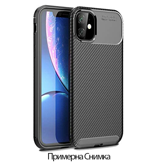 Калъф за Realme 9 Pro – TPU Carbon Autofocus (черен)