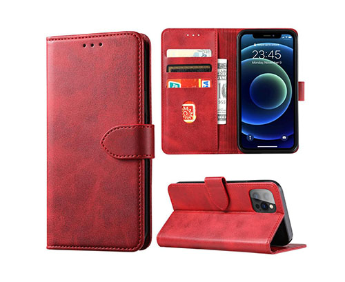 Хоризонтално отварящ калъф Tpu Motorola Moto G200 5G - Червен (M4-D3)