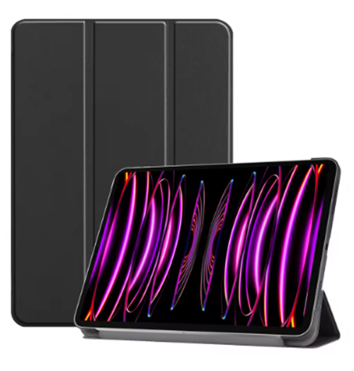 Калъф за таблет Realme Pad 10.4 (2021) – с магнитно затваряне (черен)