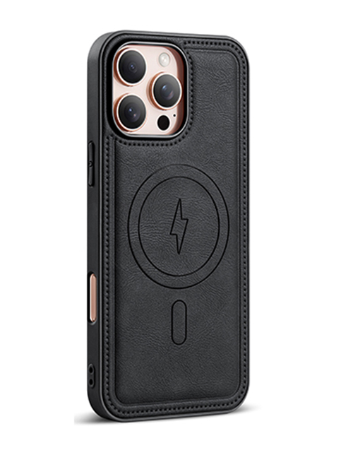LeatherCraft Кейс MagSafe Honor Magic7 Lite - Черен (21-F4)