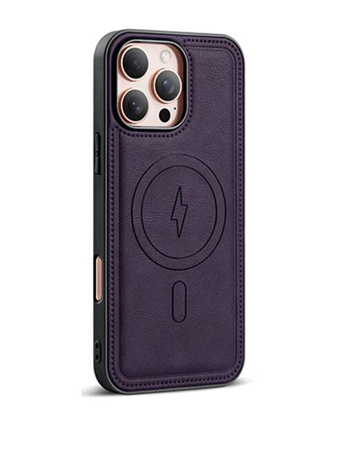 LeatherCraft Кейс MagSafe Honor Magic7 Lite - Т. Лилав (21-F4) LeatherCraft Кейс MagSafe Honor Magic7 Lite - Т. Лилав (21-F4)