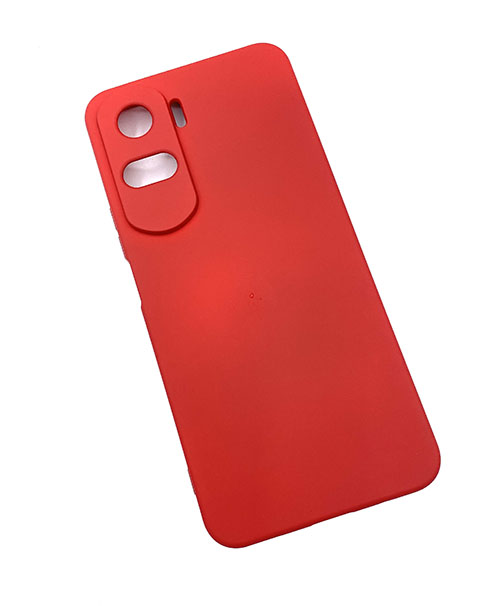 My Choice Изчистен силиконов кейс Honor 90 Lite - Червен (14-C3)