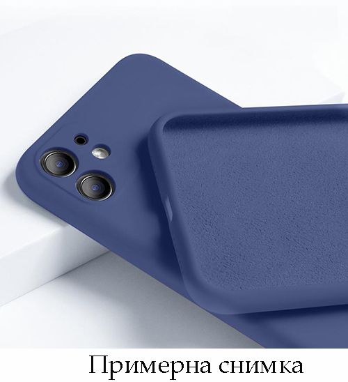 My Choice Изчистен силиконов кейс Honor X7 (2022) - Син (14-F5)