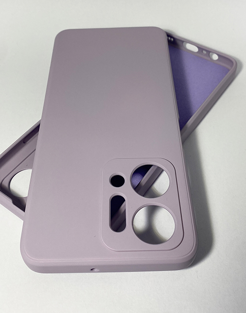 My Choice Изчистен силиконов кейс Honor X7a (2023) - Лилав (14-C5)