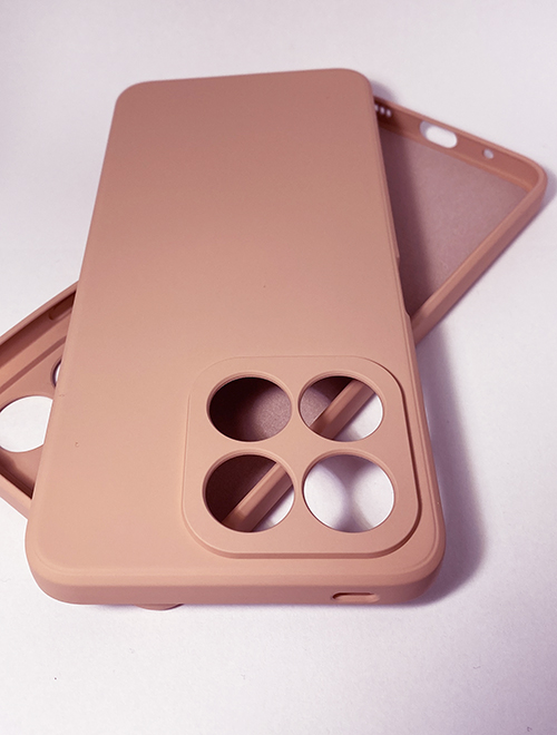 My Choice Изчистен силиконов кейс Honor X8a (2023) - Пепел от рози (14-C1)