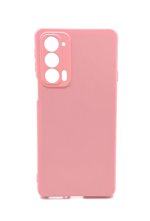 My Choice Изчистен силиконов кейс Motorola Edge 20 -  Пепел от рози (16-E2)