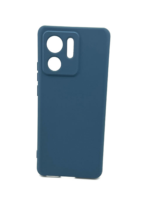 My Choice Изчистен силиконов кейс Motorola Edge 40 - Син (16-E4)