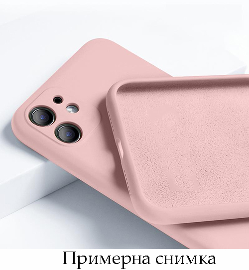 My Choice Изчистен силиконов кейс Motorola Edge 50 Neo - Пепел от рози (16-E6)