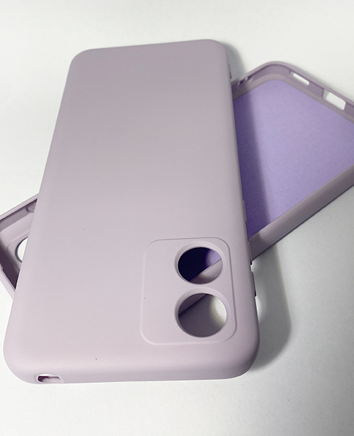 My Choice Изчистен силиконов кейс Motorola Moto E13 (2023) - Лилав (16-B4)