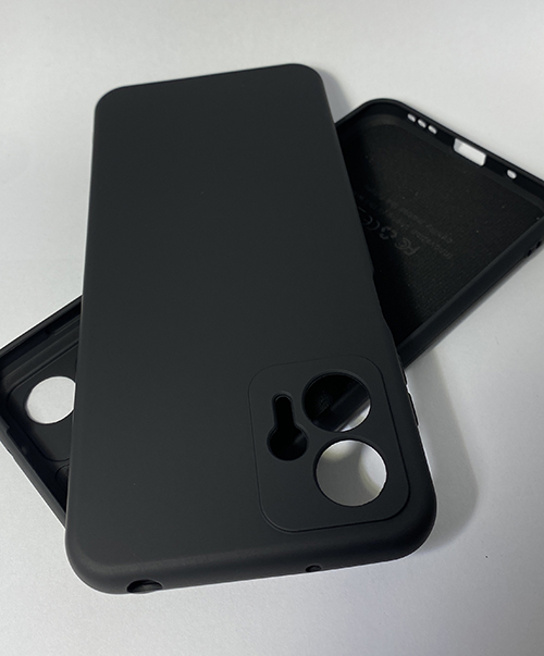My Choice Изчистен силиконов кейс Motorola Moto G13/G23 - Черен (16-C6)