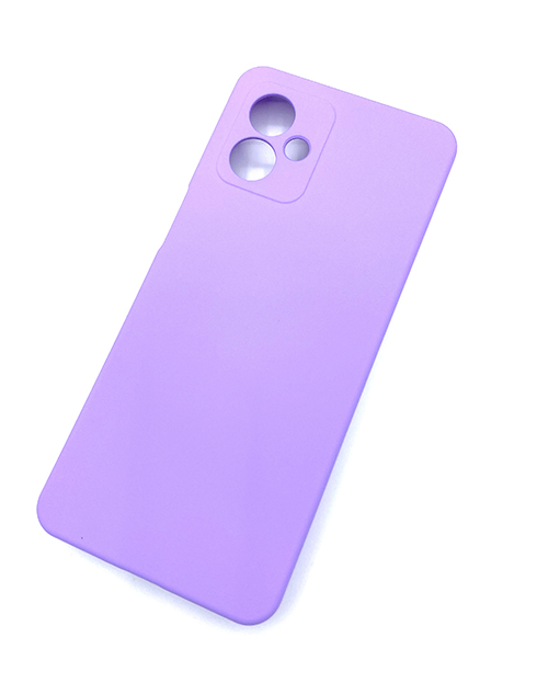 My Choice Изчистен силиконов кейс Motorola Moto G14 - Лилав (16-C3)
