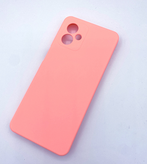 My Choice Изчистен силиконов кейс Motorola Moto G14 - Пепел от рози (16-C3)