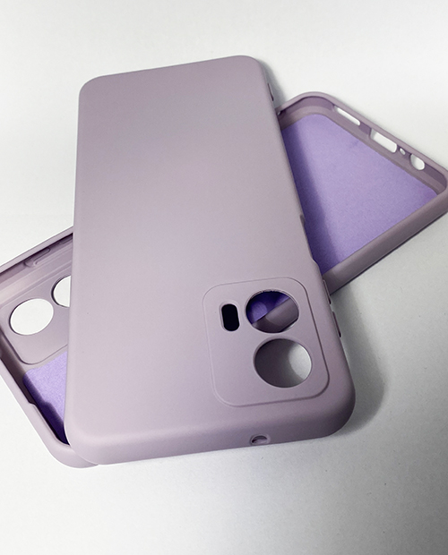 My Choice Изчистен силиконов кейс Motorola Moto G53 (2023) - Лилав (16-C6)