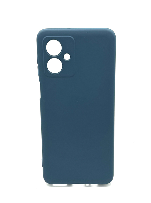 My Choice Изчистен силиконов кейс Motorola Moto G64 - Син (16-C2)