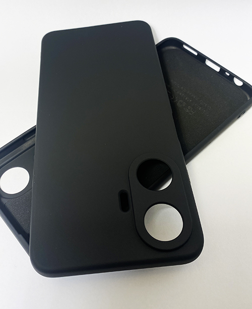 Калъф за Realme C55 – силиконов My Choice (черен)