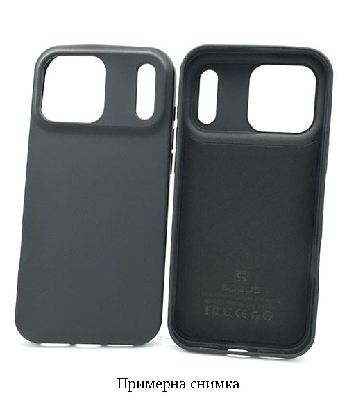 My Choice SPEUS No.2 Силиконов кейс Motorola Moto G15 - Черен (16-B5
