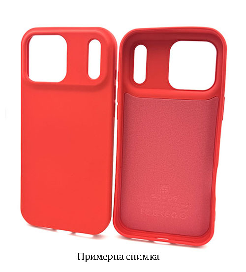 My Choice SPEUS No.2 Силиконов кейс Motorola Moto G86 - Червен (16-C4/RZ)