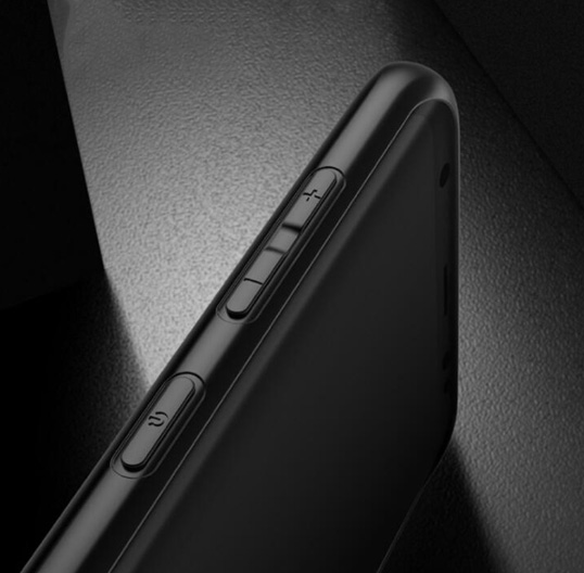 Силиконов гръб HIGH CLEAR TPU Nokia 7 Plus - черен (R56-B4)