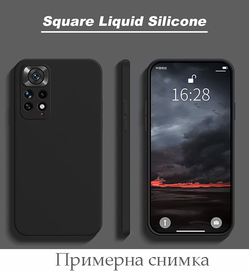 Калъф за Realme C21 (2021) – силиконов SL (черен)